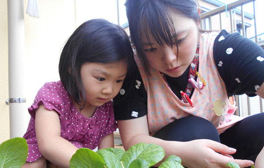 全園児を我が子と思い大切に預かり保育を行う。家庭的な保育＝安心して預けられる保育園